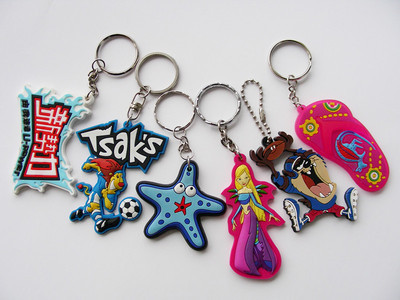 【【廠家直銷】精美PVC鑰匙扣(時尚促銷禮品)】價格,廠家,圖片,鑰匙飾品、掛件,廣州恩燁商貿-